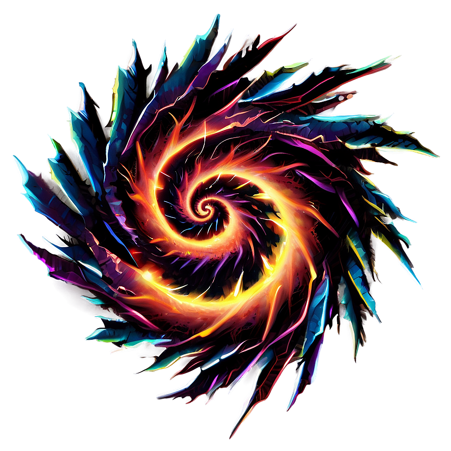 Chaos Vortex Drawing Png Ent68 PNG Image