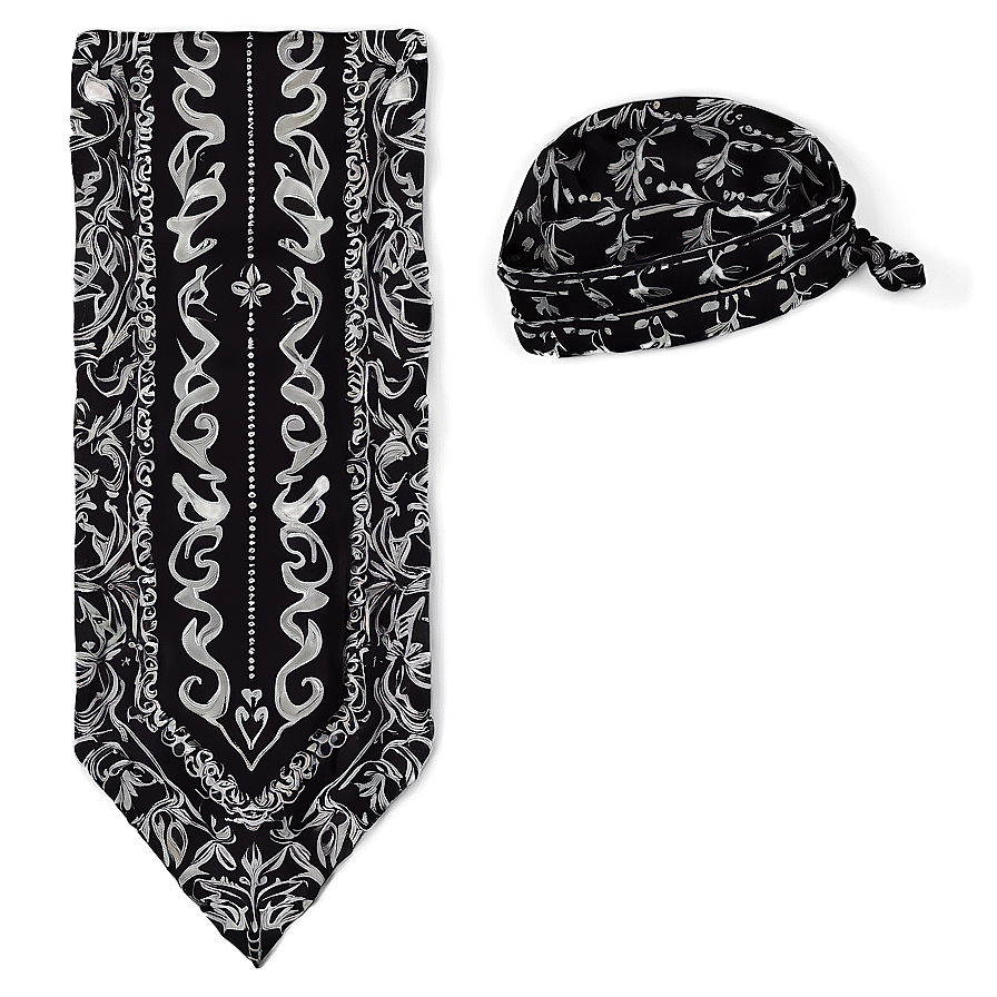 Charcoal Bandana Headwear Png 22 PNG Image