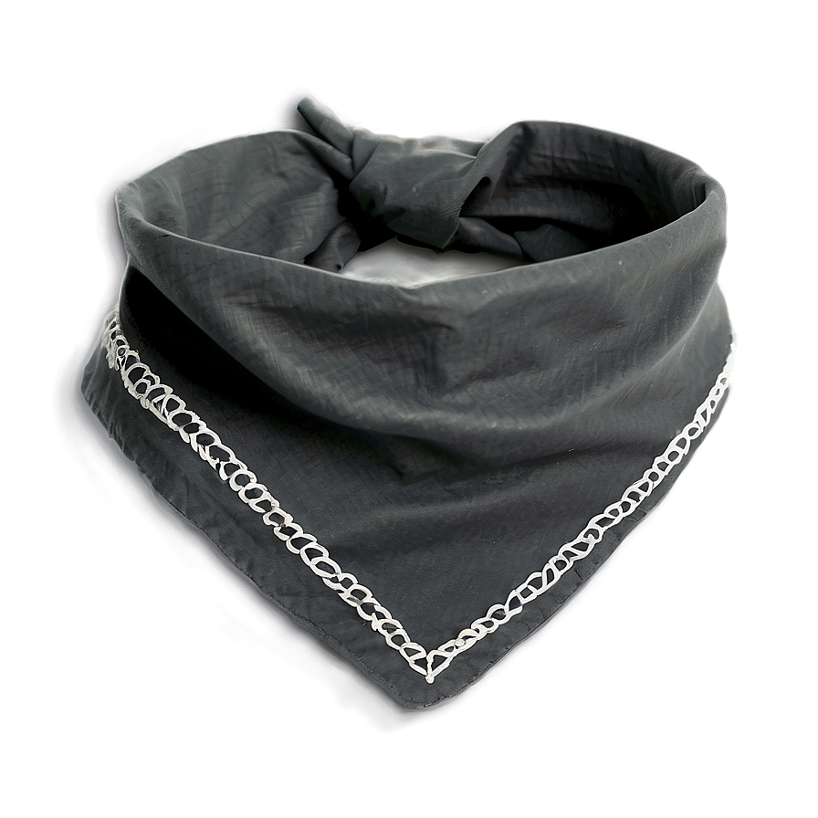 Charcoal Bandana Headwear Png Oep PNG Image