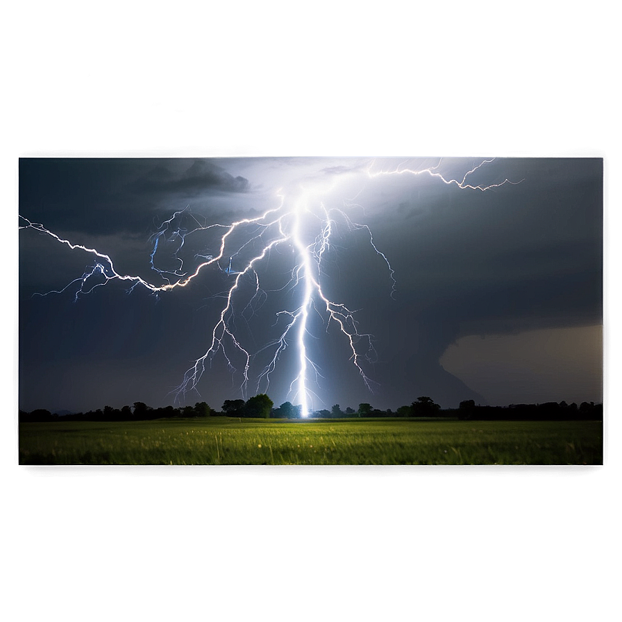 Charged Lightning Field Png 68 PNG Image