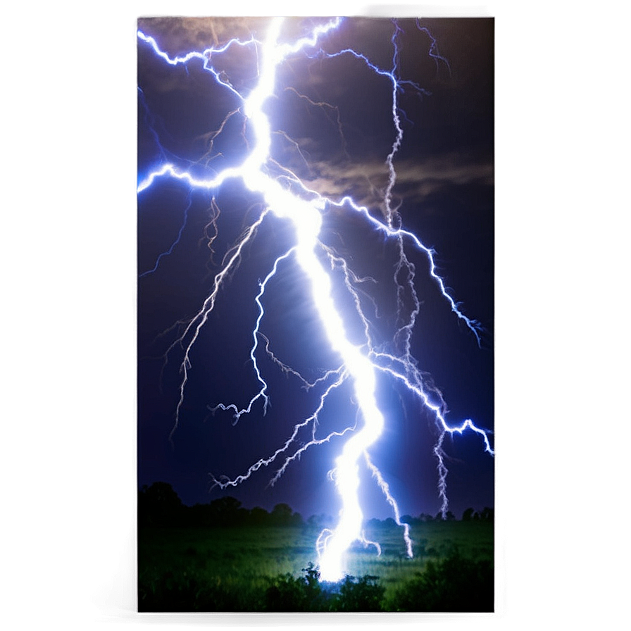 Charged Lightning Field Png Wgn PNG Image