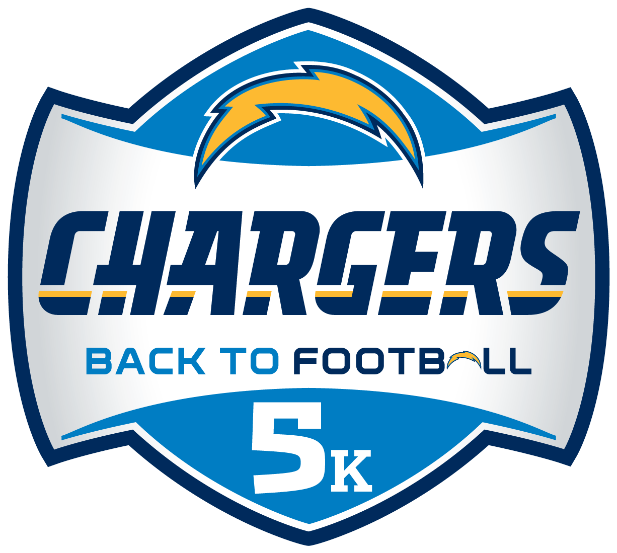 Chargers Back To Football5 K Logo PNG Image