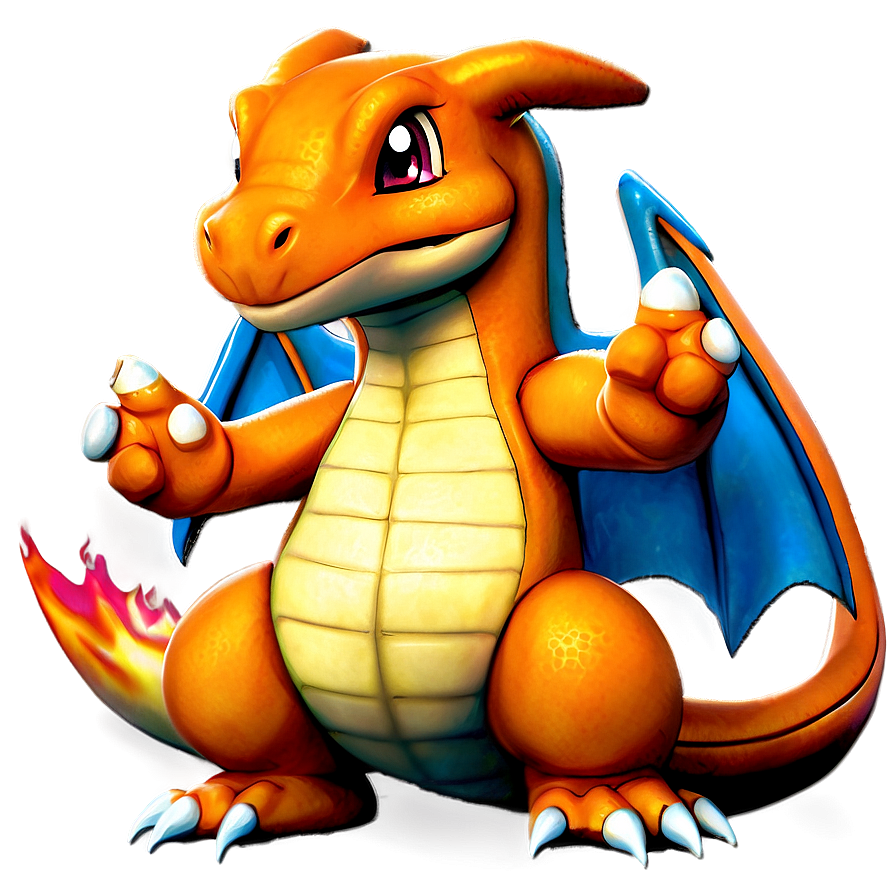 Charizard And Charmander Png Wwo PNG Image