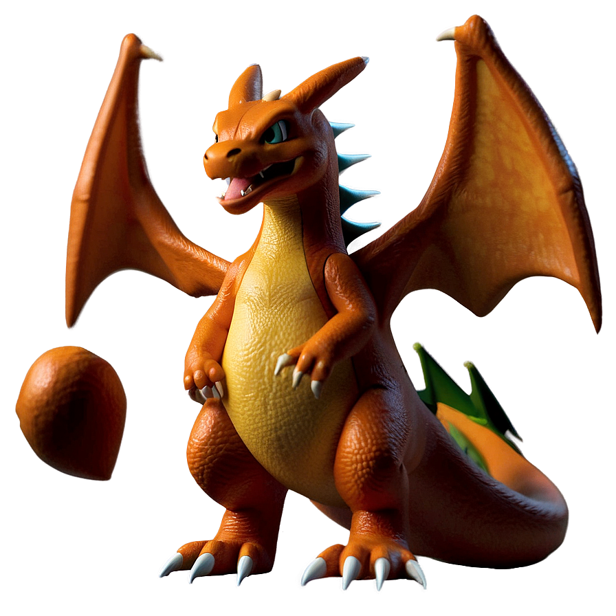 Charizard Classic Pose Png Kny PNG Image