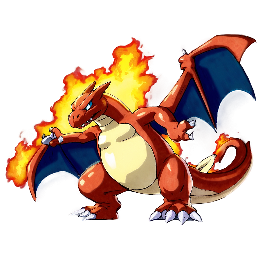 Charizard Fire Punch Png Ves PNG Image