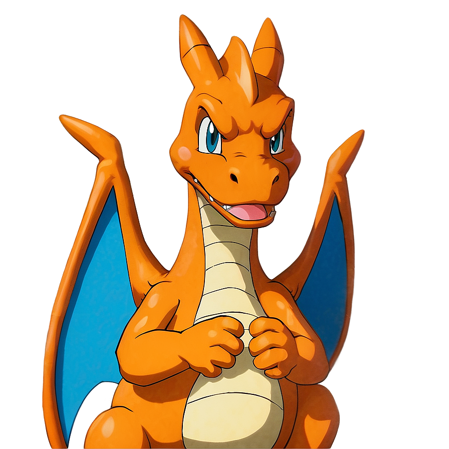 Charizard Glaring Eyes Png Mtl PNG Image