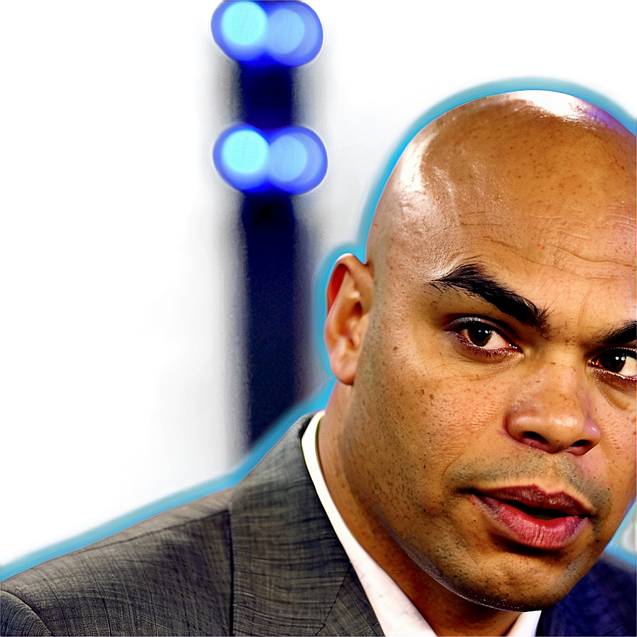 Charles Barkley Basketball Analyst Png Mtp69 PNG Image