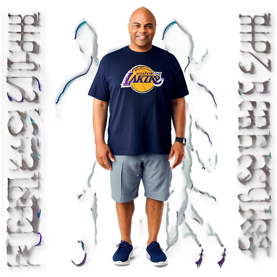 Charles Barkley Casual Look Png 06252024 PNG Image