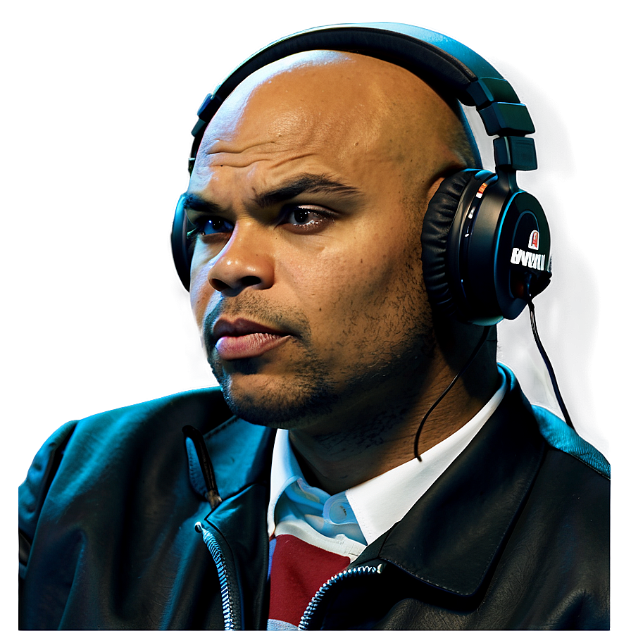 Charles Barkley Commentary Booth Png 06252024 PNG Image