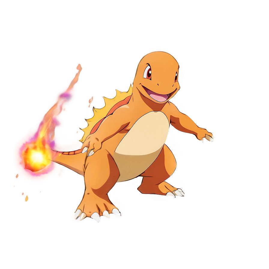 Charmander Anime Scene Png 05212024 PNG Image