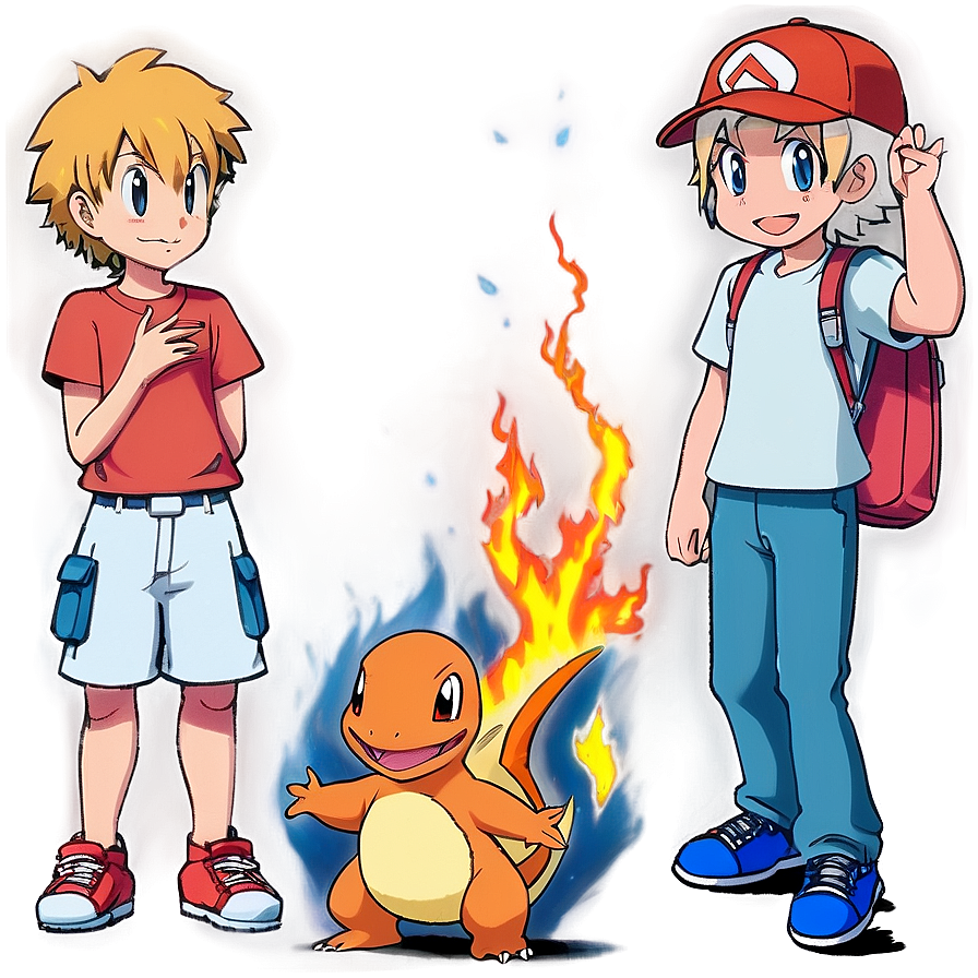 Charmander In Ash's Team Png 76 PNG Image