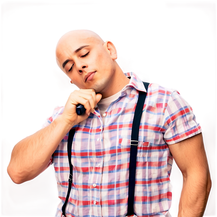 Charming Bald Guy Png Syd PNG Image