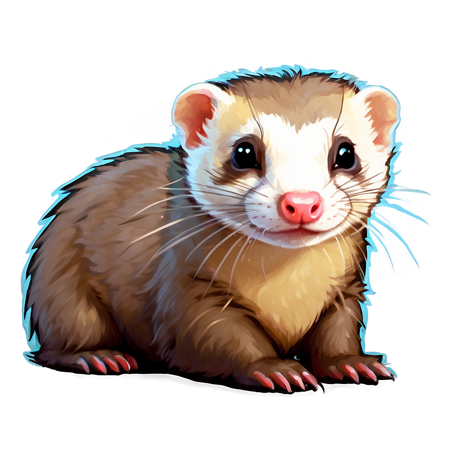 Charming Ferrets Png Ctl PNG Image