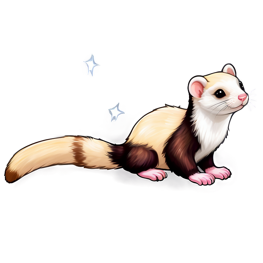 Charming Ferrets Png Obs PNG Image