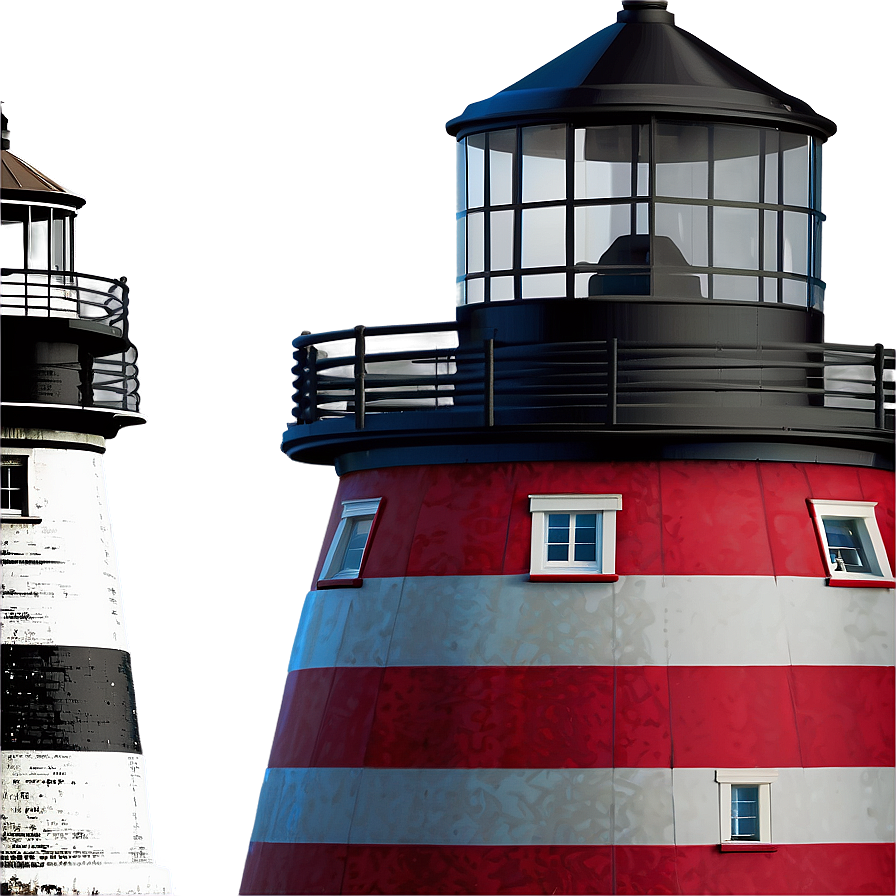 Charming Maine Lighthouse Png Bju55 PNG Image