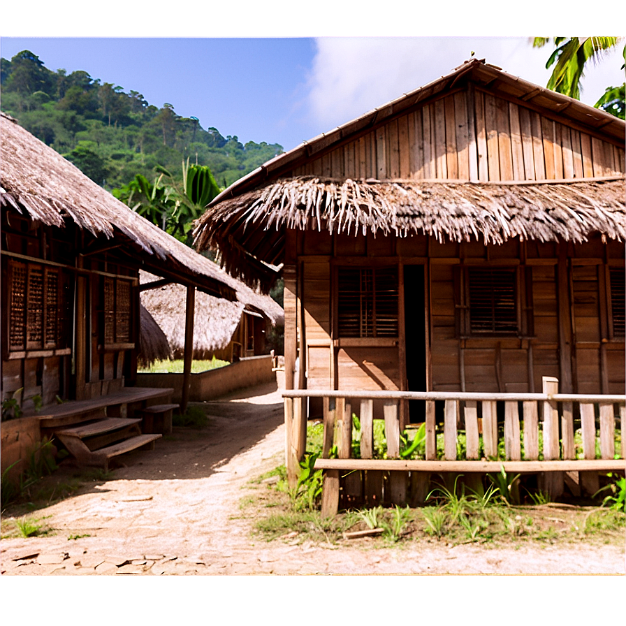 Charming Village Street Png Ydn PNG Image