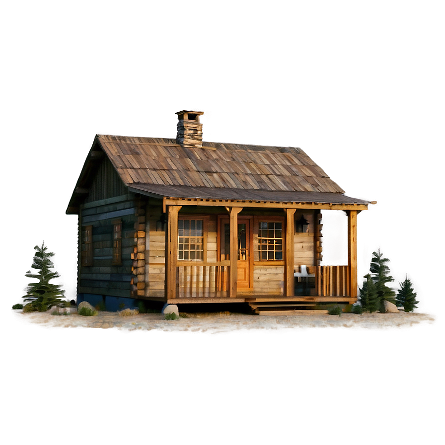 Charming Woodland Cabin Png Bnv PNG Image