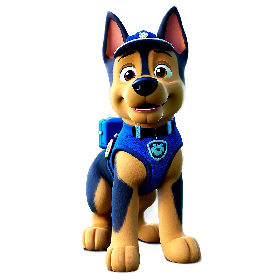 Chase German Shepherd Paw Patrol Png Rqr10 PNG Image