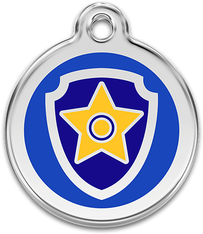 Chase Paw Patrol Badge PNG Image