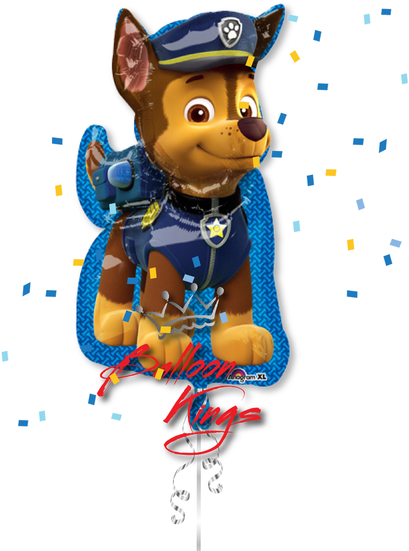 Chase Paw Patrol Balloon PNG Image