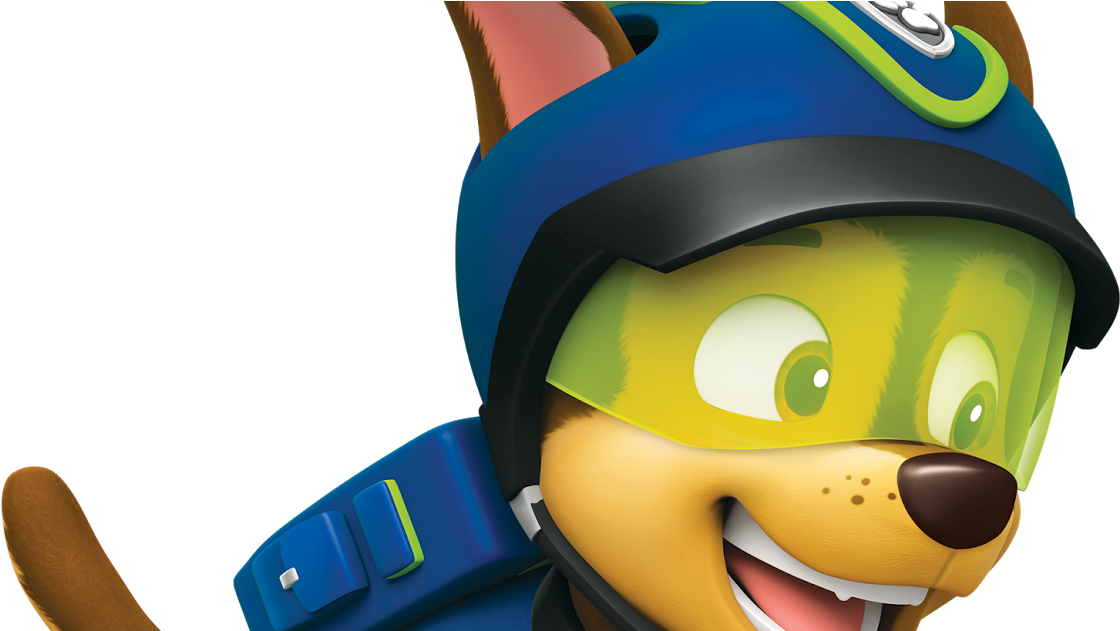 Chase Paw Patrol Close Up PNG Image