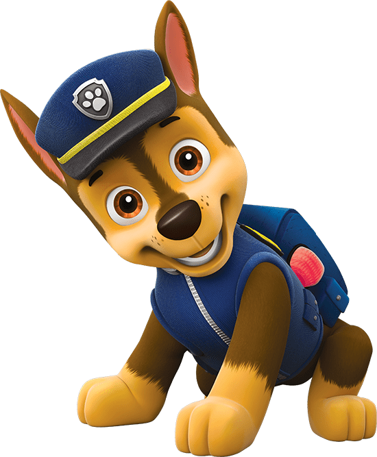 Chase Paw Patrol Police Pup PNG Image