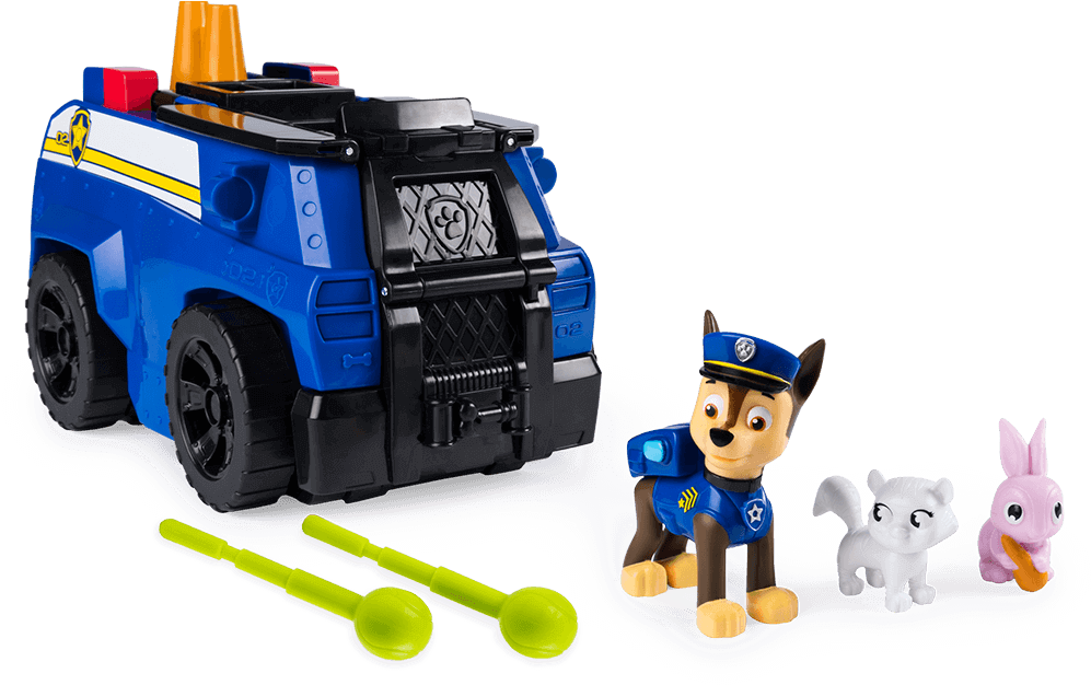 Chase Paw Patrol Vehicleand Figure Set PNG Image