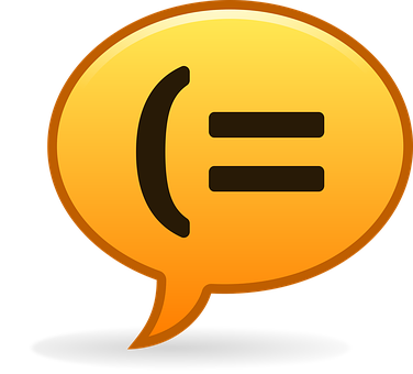 Chat_ Bubble_ Icon_ Orange PNG Image