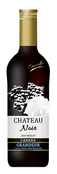 Chateau Noir2009 Merlot Canadian Wine PNG Image