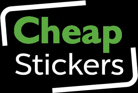 Cheap Stickers Logo PNG Image