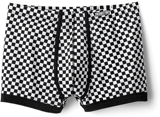 Checkered Boxer Shorts PNG Image