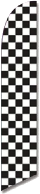 Checkered Flag Waving PNG Image