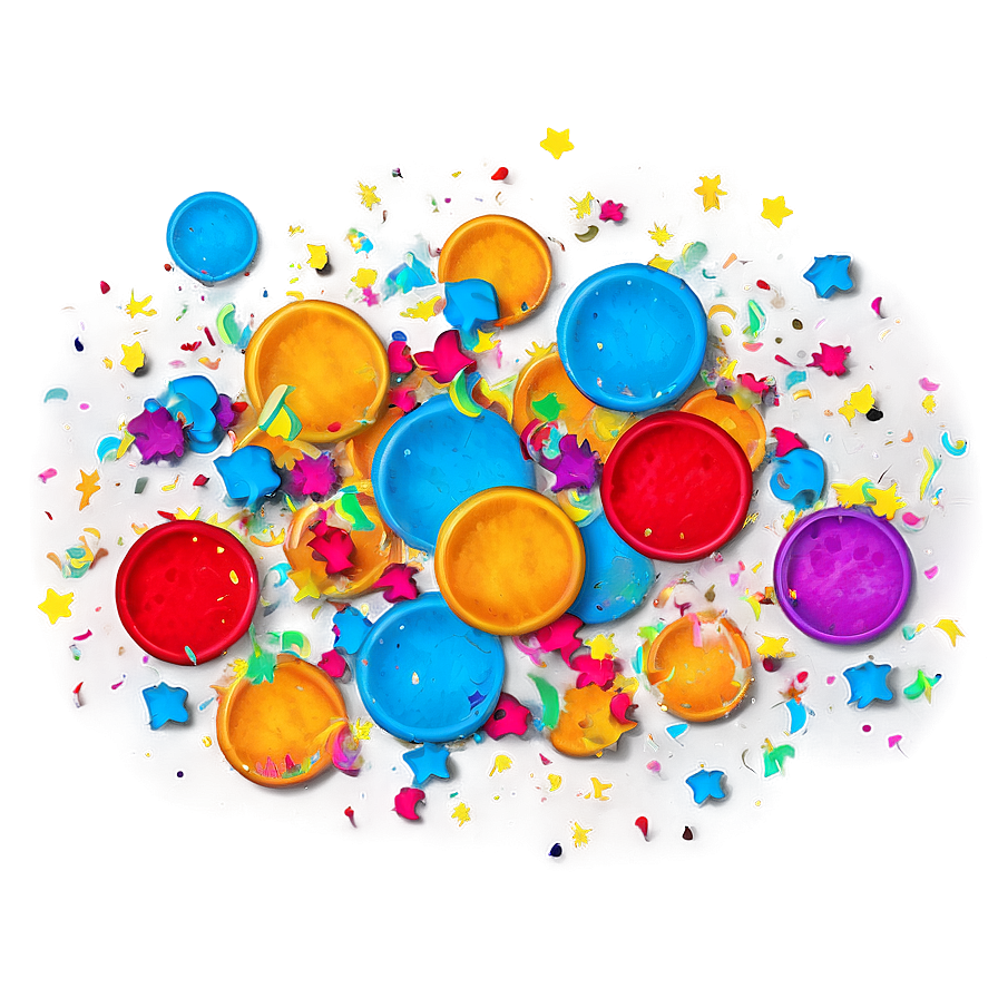 Cheerful Confetti Mix Png Bdv56 PNG Image