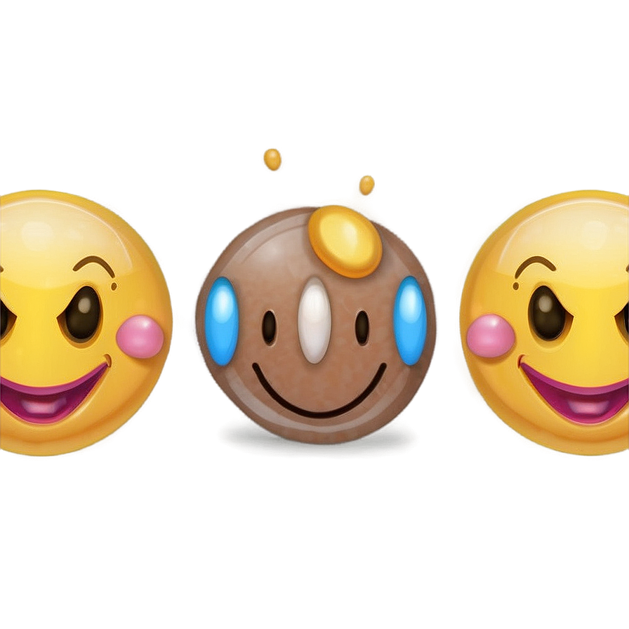 Cheerful Smile Emoji Png Bbl PNG Image