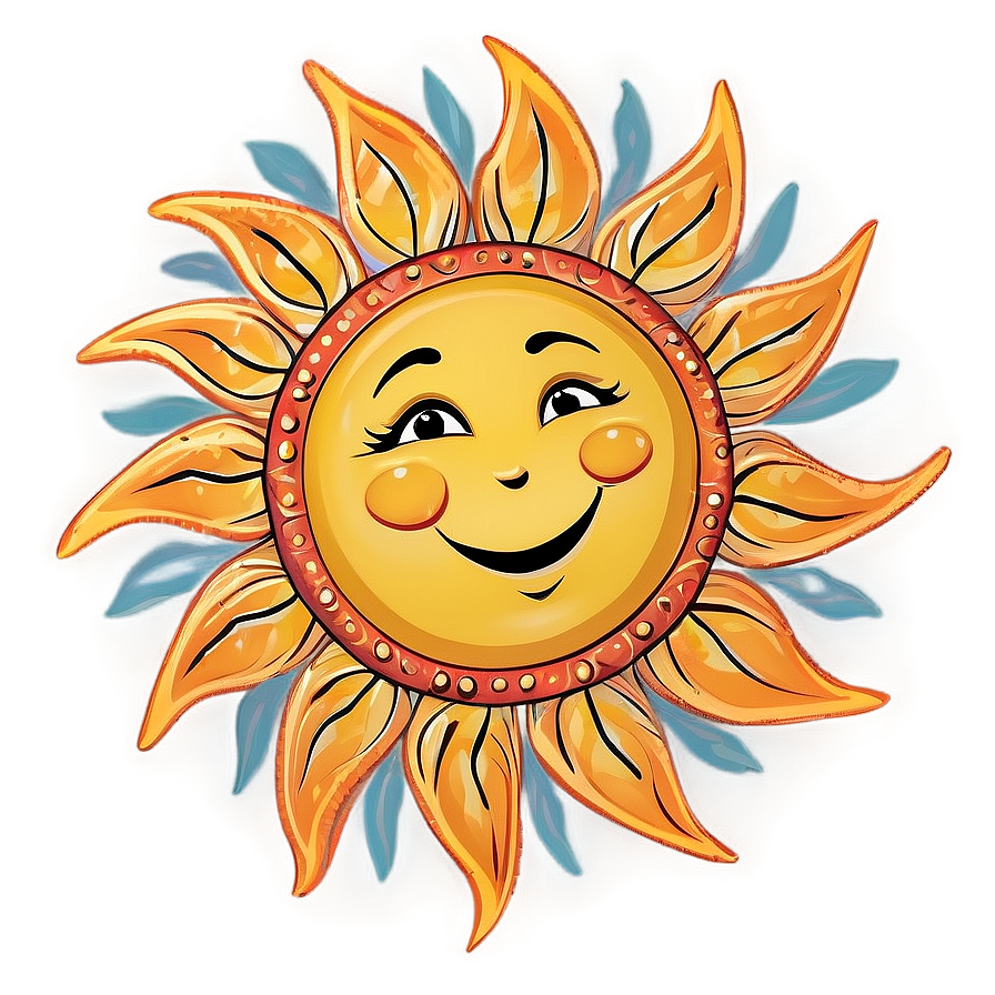 Cheerful Sun Graphic Png 27 PNG Image