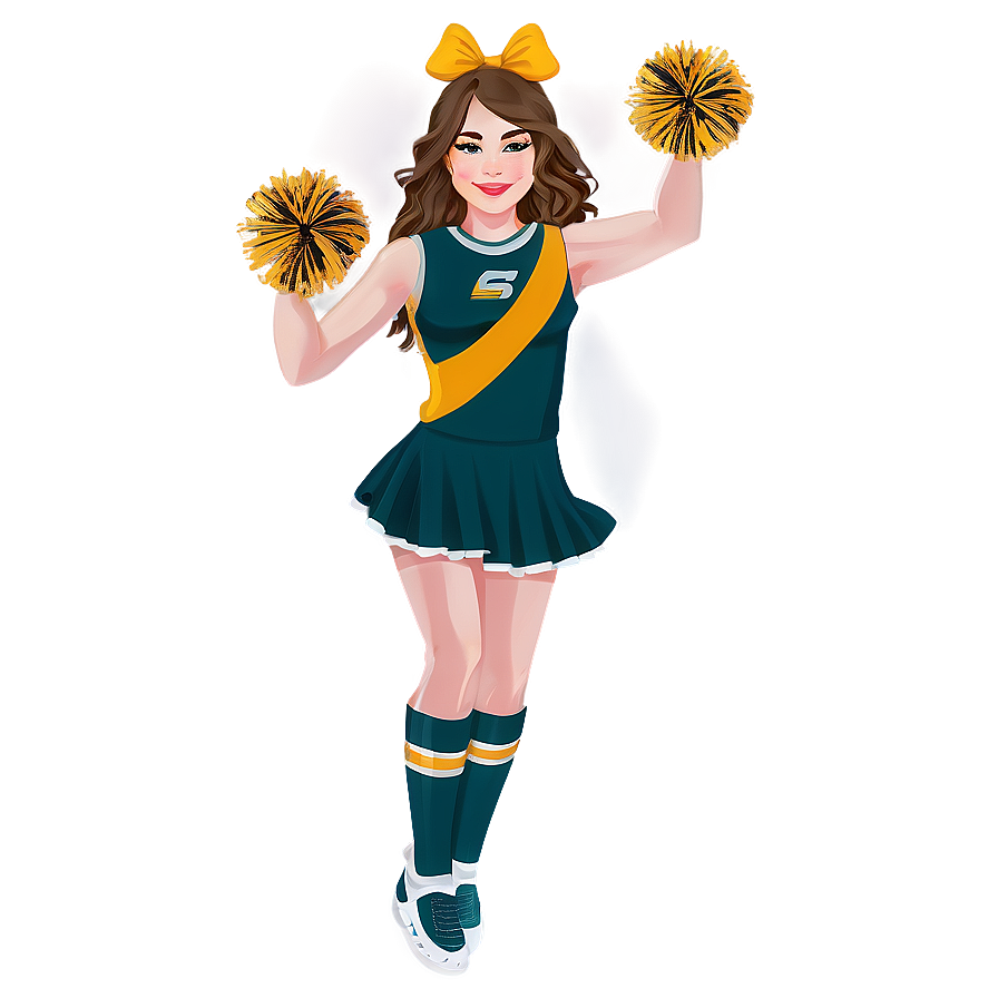 Cheerleader Pom-pom Wave Png 48 PNG Image