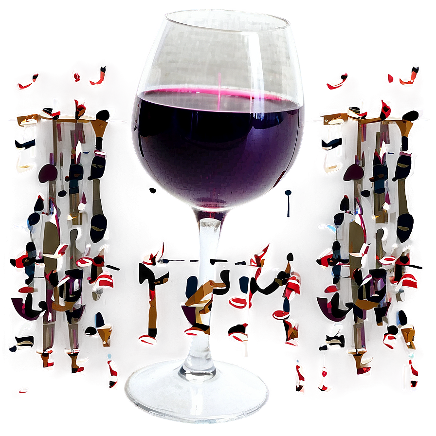 Cheers To New Year Wine Glasses Png 05212024 PNG Image