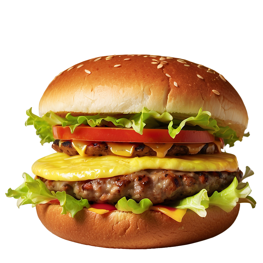 Cheeseburger Classic Png 12 PNG Image