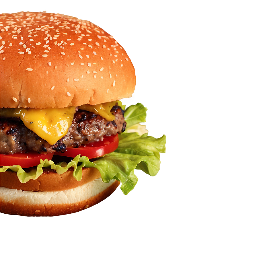 Cheeseburger With Sweet Relish Png Xvr PNG Image