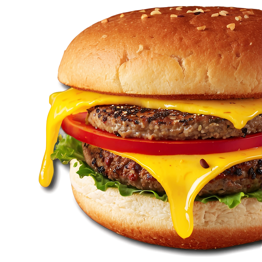 Cheeseburger With Truffle Oil Png 05242024 PNG Image