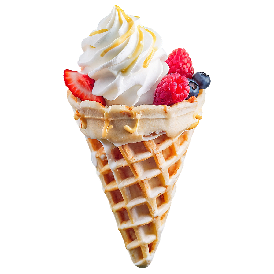 Cheesecake Waffle Cone Png Lyt PNG Image