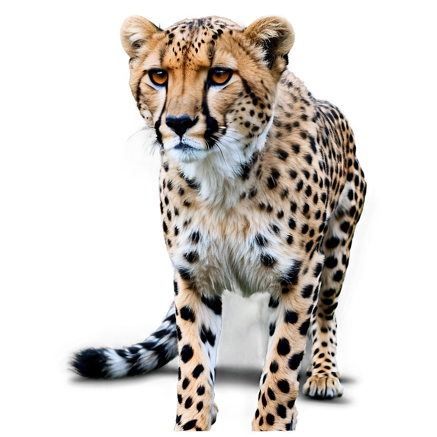 Cheetah In Natural Habitat Png 43 PNG Image