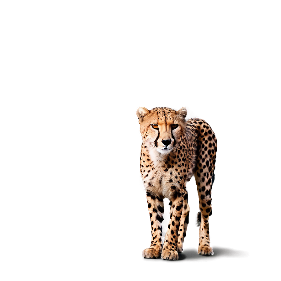 Cheetah In Natural Habitat Png Jmf11 PNG Image