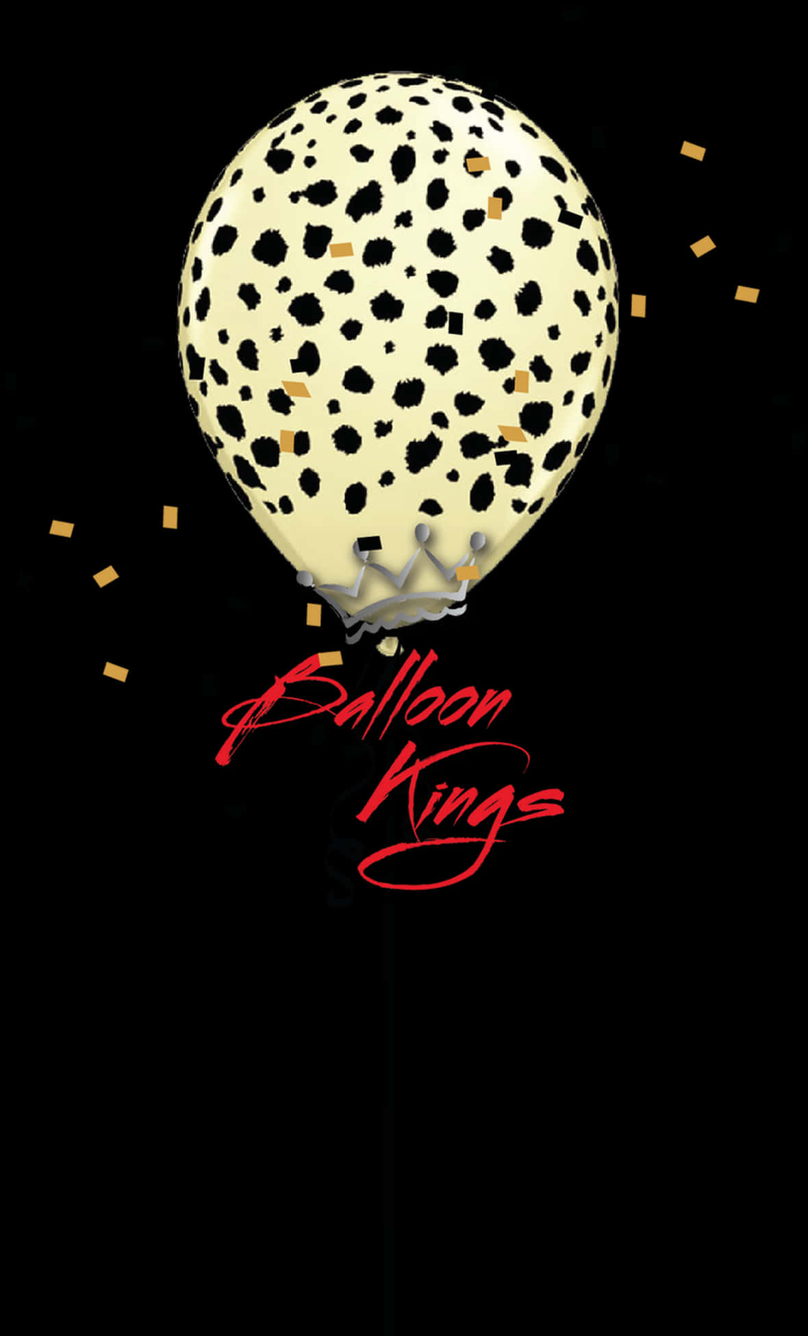 Cheetah Print Balloon Kings PNG Image