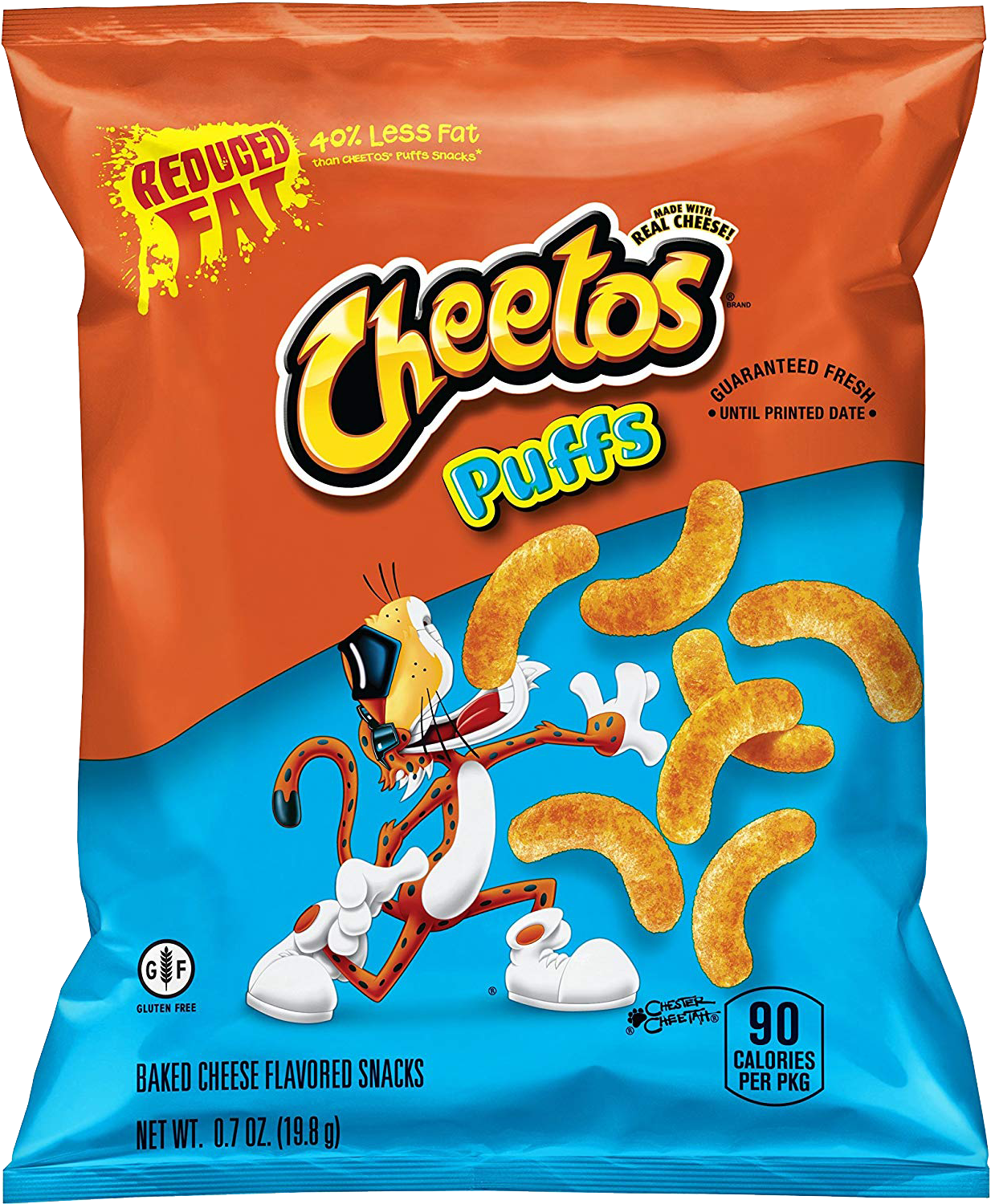 Cheetos Puffs Reduced Fat Package PNG Image