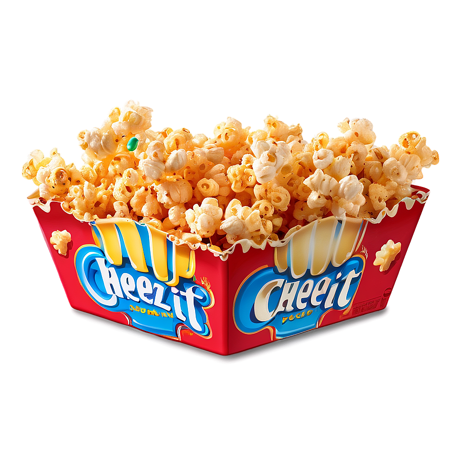 Cheez It Loaded Popcorn Png 68 PNG Image