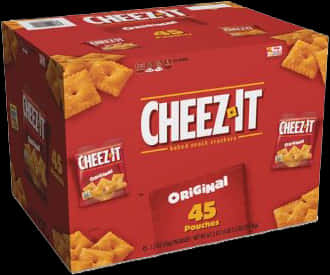 Cheez It Original Multi Pack Box PNG Image