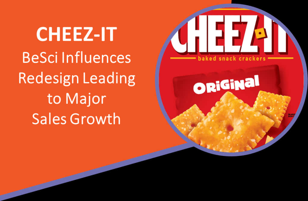 Cheez It Redesign Sales Growth Presentation PNG Image