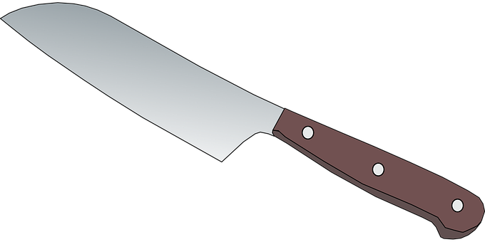 Chef Knife Vector Illustration PNG Image