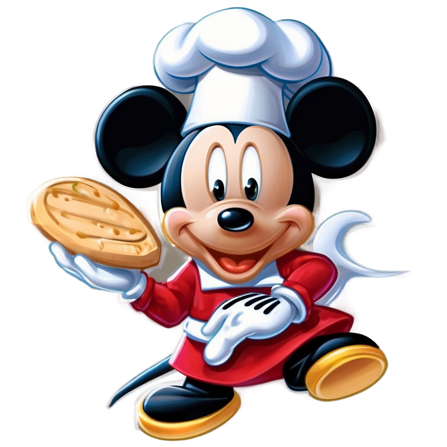 Chef Mickey Mouse Cooking Png Wjp PNG Image